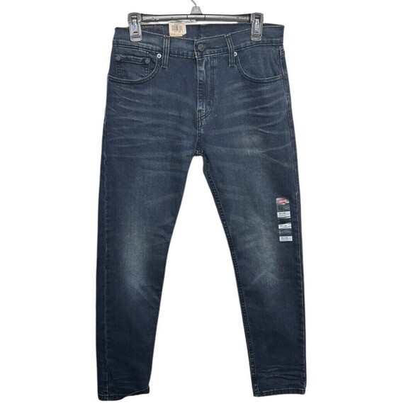 Levi’s 512 Slim Taper Men’s Jeans‎ 30x30 Stretch Dark Wash - Picture 1 of 4